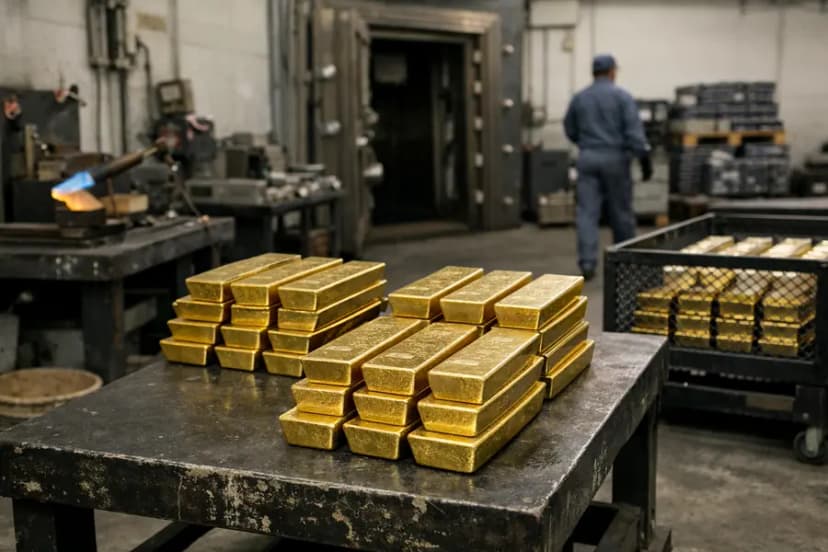 Gold Bars Rally 9% in August on Safe, Haven Return