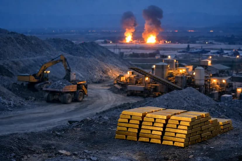 Gold Nears $2,300 as Iran Hits U.S. Bases
