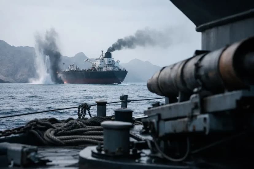 Hormuz Mine Strike Sends Brent Crude Above $120