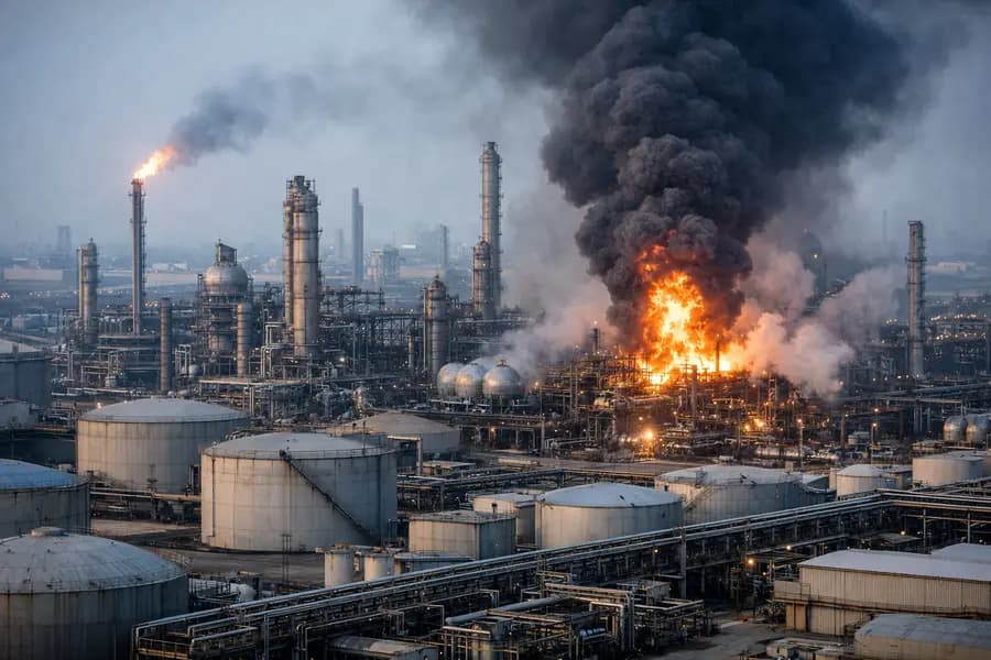 Monday, October 19, 2026: Houthi Strikes on Saudi Aramco Lift Brent to $110