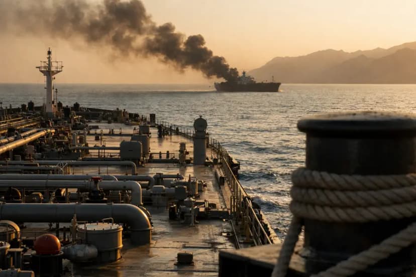 Iran Drone Strikes Force Hormuz Shipping Halt