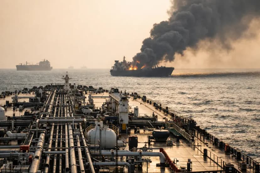 Oil Tanker Gulf Attacks Push Crude to Four, Day High