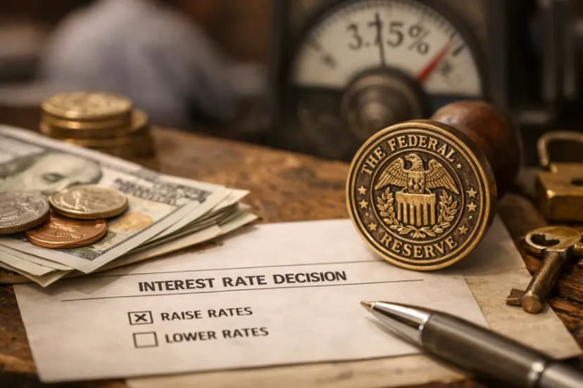 Trump Demands 1% Interest Rates After Fed Hikes to 3.75%