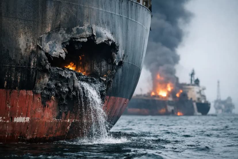 US Strikes Three Iranian Tankers Near Kharg Island